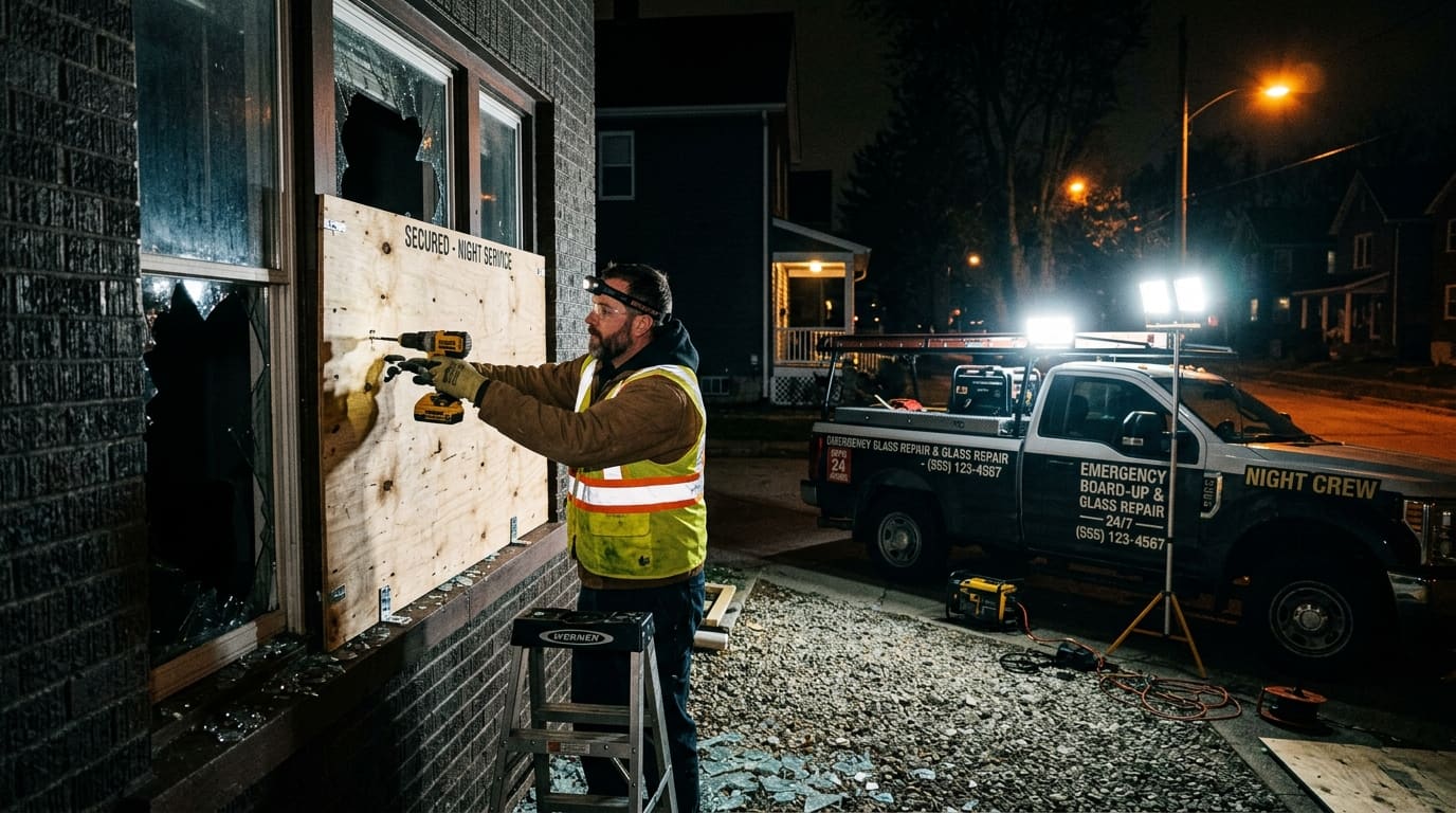 Storm-Damaged Glass in the DMV: A Step-by-Step Guide for Homeowners