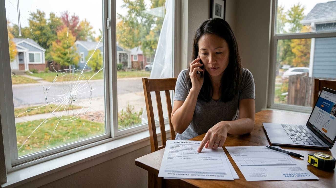 Is a Broken Window Covered by Homeowners Insurance?