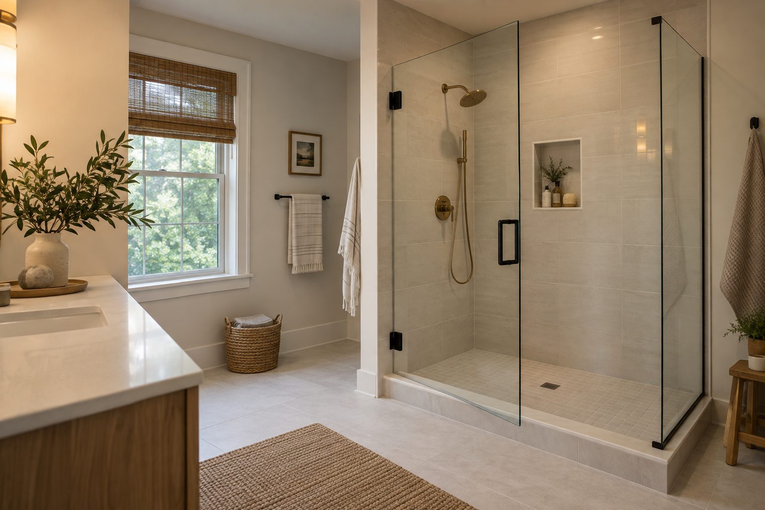 Shower Door Installation