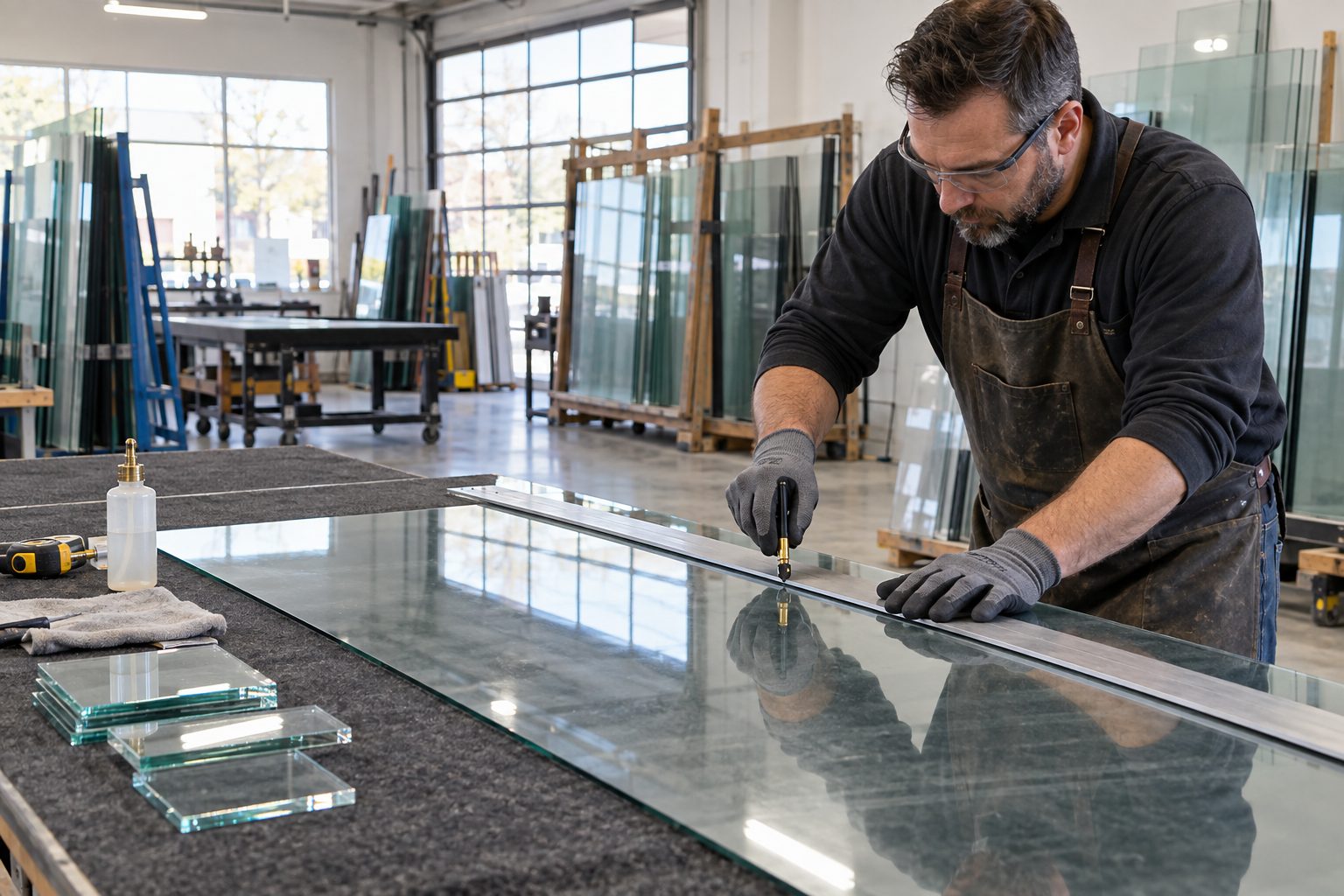 Custom Glass Cutting