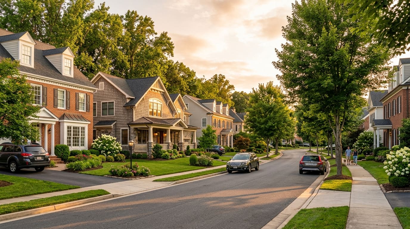 Beautiful residential home with professionally repaired windows