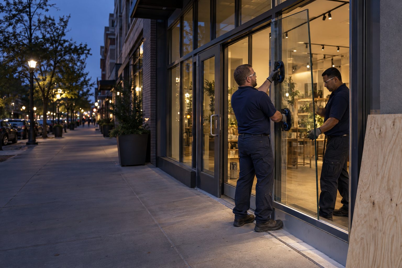 Storefront Glass Repair