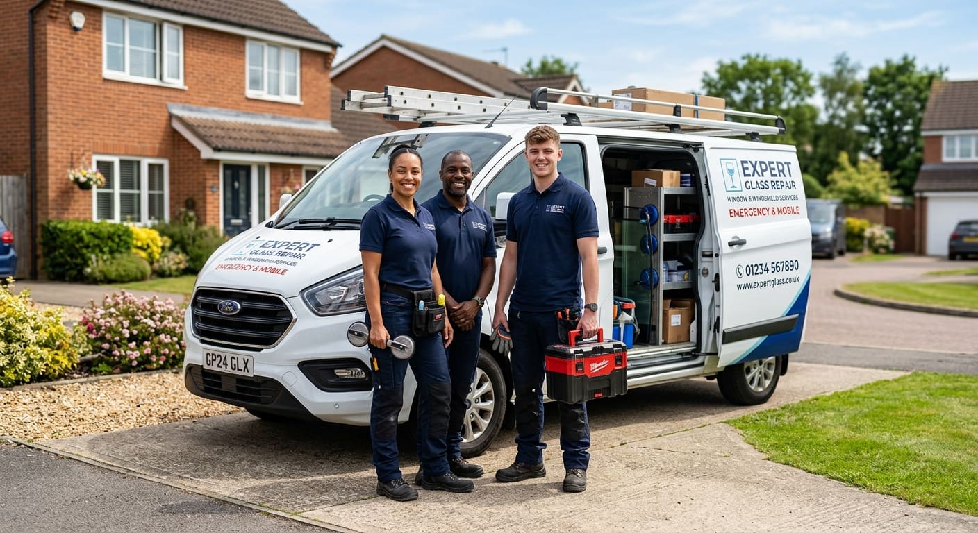 Virginia Glass Windows professional window glass repair team